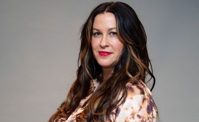 A portrait of Alanis Morissette. 