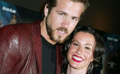 Ryan Reynolds and Alanis Morissette during 